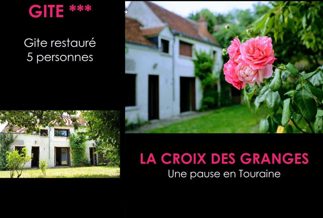 La Croix Des Granges Villa Montlouis-sur-Loire Exteriör bild